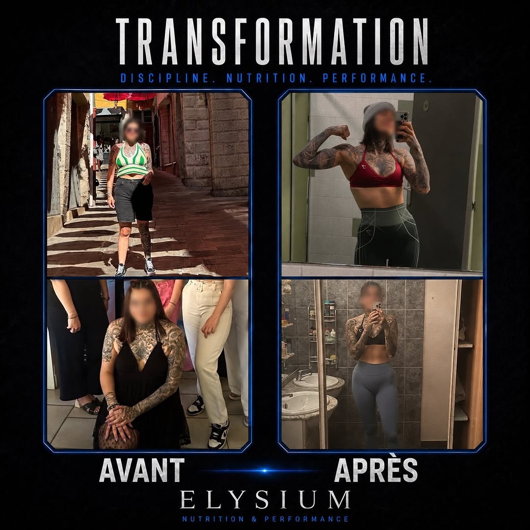 Avant / après, de 88 à 65 kg